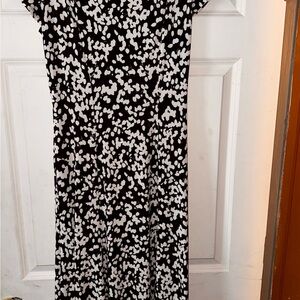 Perceptions Brown and white Dress size 8